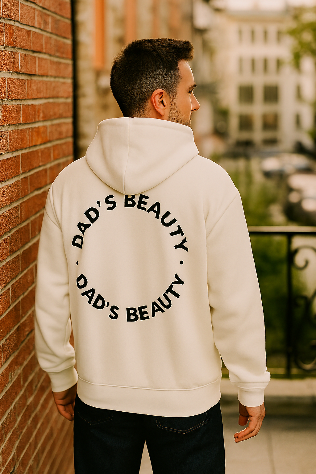 Oversized Hoodie Beauty groß